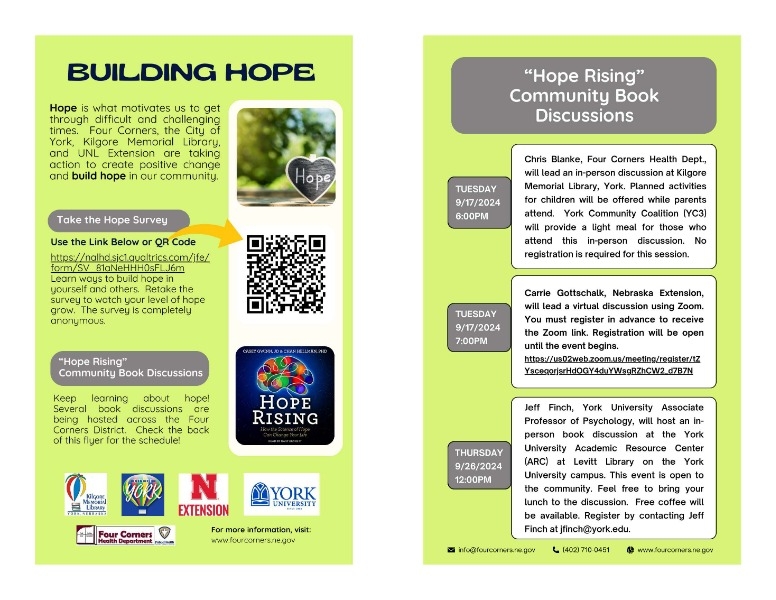 Building Hope Pamphlet